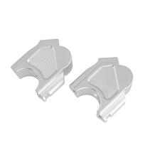 BMW F800GS Adventure F800 ADV GS F800GT 2014-2018 28MM Vairo Stūmiklis Prailgintas Spaustukas Adapteris Motociklo Vairo Stūmiklis sidabras