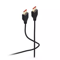 SHIVERPEAKS Flexline DisplayPort kabelis 1.4, Kištukas-Kištukas, UHD 8K, Itin plonas, Juodas, 1,0 m (FL31-69025)