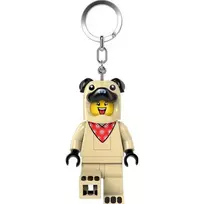 LEGO Minifigures Pug Keychain with LED Light LGL-KE213H