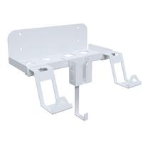 PS5 Slim konsolės optinis/skaitmeninis sieninis laikiklis, su magnetinio įkrovimo kabelio laikikliu, dviejų spalvų, JYS-P5177 juoda