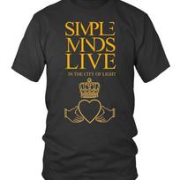 HOT NEW Simple Minds band T-shirt Unisex Tee All sizes S to 5Xl 2F247 L brown