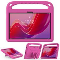 Case For Lenovo Tab P12 P11 P10 Pro M11/10/9/8  TB-311FU K10 2nd Idea Tab Plus 12.1  Case Shockproof Kids Cartoon Holder Eva Handle Cover Kickstand M10 Plus 3rd Gen 10.6" rožinė raudona spalva