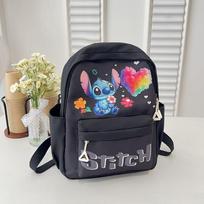 Disney Stitch vaikiška kuprinė Mergaičių kuprinė Maža animacinė kuprinė Vaikiška kuprinė 1–6 klasėms