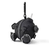 BTS ARMY Bomb Black Denim Ball Plush Keyring