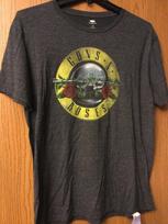 Guns N Roses - “Guns N Roses Was Here” - Two Sided - Gray Shirt - L. L black