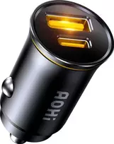 AOHi Superauto PD 65W GaN Wall Charger 1x USB-C 1x USB-A Black