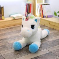 Vienaragio lėlė pliušinė lėlė miego pagalvė pagalvė mergaitė super miela mergaitė miela mergaitė širdelė žaislas 40cm（0.18kg） mėlyna