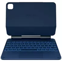 Typecase Edge klaviatūros dėklas, skirtas iPad Air 11 M2 2024 / M3 2025 / M4 2026, šviesiai mėlynas