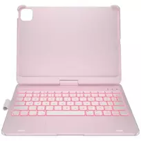 Typecase Flexbook Touch Detachable Keyboard Folio Case for iPad Air 11 M2 2024 / M3 2025 / M4 2026, Light Pink