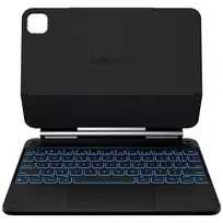 Typecase Edge klaviatūrinis dėklas, skirtas iPad Air 11 M2 2024 / M3 2025 / M4 2026, anglies pluoštas, juoda