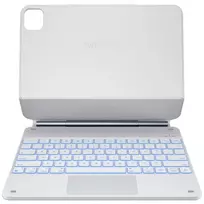 Typecase Edge klaviatūrinis dėklas, skirtas iPad Air 13 (2024/2025), baltas