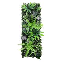 Pasidaryk pats dirbtinio eukalipto kilimėlis 75x25cm Dirbtinės paparčio žolės privatumo ekranas Style S black