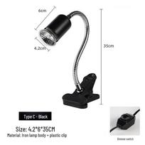 Vėžlių deginimosi lempa su laikmačiu - UVB šildymas ir kalcio papildas driežams ir ropliams Black Stand (No Bulb) - Dimmer Switch - UK Plug
