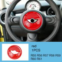 Automobilio vairo panelės multimedijos mygtuko dekoratyvinis dangtelis BMW MINI Cooper JCW R55 R56 R57 R58 R59 R60 R61 Automobilio priedai dymfu11