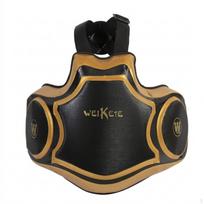 Chest Protector Padded with Shoulder Straps Contoured Body Guard Black Gold black