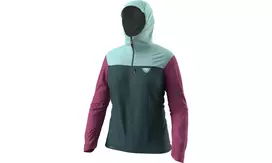 SALEWA Women's Dynafit Traverse 3L Jacket - Cinder/Cloud Blue, Size S