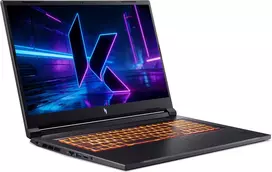Acer Nitro V 17 AI žaidimų nešiojamasis kompiuteris - AMD Ryzen 5 240, 17,3 colio FHD 144Hz, 16GB DDR5, 512GB SSD, GeForce RTX 5050, be OS, Obsidian Black
