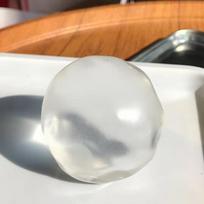 Formuojamas minkštas perlinis kokoso aliejaus spaudomas žaislas, formuojamas streso kamuoliukas, minkštas žaislas, lėtai keliantis, dekompresinis jutiminis žaislas suaugusiems gray