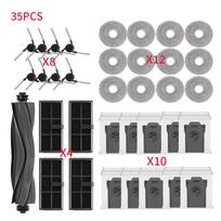 Dreame L10s Ultra Gen 3 /L40 Ultra /X40 Ultra/L30s Pro Ultra Šildymo Siurbimo Pagrindinio Šepečio Filtras Šluostės Dulkių Maišelis Atsarginės Dalys as the picture
