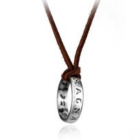 Paslaptingi Vandenys 4 Choker Karoliai Raidė SIC PARVIS MAGNA Drake Karoliai Pakabukai Žiedas Moterims Vyrams Papuošalai Dovanos black