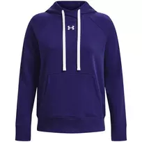 Under Armour moteriškas Rival Fleece HB gobtuvas Midnight Navy/White