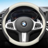Leather Car Steering Wheel Cover for BMW F23 F22 F32 F33 F36 G30 G31 G32 G01 F45 F90 I3s i3 i8 112 115 F39 G02 Auto Accessories gray