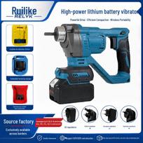 Didelės galios bešepetėlinis betono vibratorius ir įkraunamas cemento maišytuvas DeWalt Bare Unit (No Battery) blue