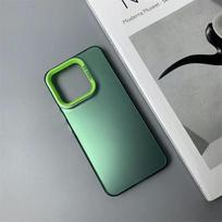 Case For Honor 400 Lite Colorful Acrylic Skin-friendly Phone Back Cover For Honor 400Lite 5G Shell Shockproof Bumper Honor 400 Lite žalia