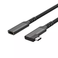 ShiverPeaks USB-C prailginimo laidas USB-C/C 3.2 PD 90° - laidas - skaitmeninis/duomenų