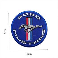 Siuvinėjamos aplikacijos Punk Rock drabužių ženkleliai Lipdukai Kuprinės lipdukai Ford Mustang Shelby Fiesta Edge Mondeo Kuga F150 Hot melt adhesive
