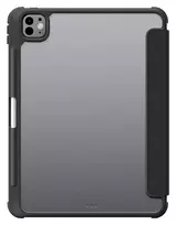 AMAZINGTHING Titan Pro dėklas iPad Pro 11 M5 su 720° besisukančiu stovu ir laikikliu rašikliui - juodas