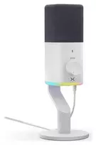 Krux Qube XLR/USB kondensatorinis mikrofonas baltas