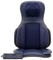 MEDIVON Cosy Air Pro 2 Shiatsu masažinis kilimėlis nugarai ir kaklui, šildymas, oro kompresija, 60 W, tamsiai mėlynos spalvos