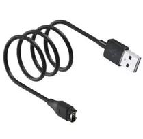 Beline USB-A įkrovimo laidas, skirtas Garmin išmaniesiems laikrodžiams, 1 m, juodas