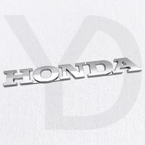 ABS Automobilio 3D Emblemos Raidės Lipdukai Galinės Uodegos Bagažinės Ženklelis Honda Logotipui CRV HRV Fit Jazz City Odyssey Jade Vezel NSX Accord Civic small 13.5x1.5cm