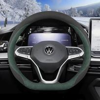 Odinis automobilio vairo užvalkalas Volkswagen Id4 Polo Atlas Tigua Tayron Caddy Taigo T Cross 2015 - 2025 2026 VW Aksesuarai black