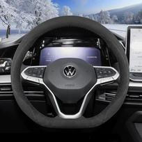 Odinis automobilio vairo užvalkalas Volkswagen Id4 Polo Atlas Tigua Tayron Caddy Taigo T Cross 2015 - 2025 2026 VW Aksesuarai