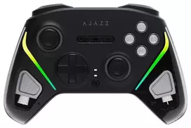 AJAZZ GP100-B belaidis RGB valdiklis, skirtas Switch/PC/iOS/Android – juodas