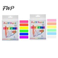 Customizable Pendant Making Set 6 Colors Popcorn Pens, 3D Relief Art Pen, Heat Activated, Puffy Activated Craft Paint Drawing Pens for DIY Projects, Sets