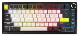 CORSAIR MAKR PRO 75 žaidimų klaviatūra su Holo efekto jungikliais, aliuminio korpusas, 8000 Hz apklausos dažnis, Carbon (CH-91CE21G-NA)