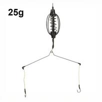 Spring Loaded Carp Fishing Feeder Bait Cage 1Pc Plug Play Easy Operate Accessory for All Level Anglers Fishing Trips 25g