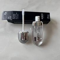 Italian Kiko 3D Mirror Lip Glaze Waterproof Long-lasting, smudge-free, soft bean paste 1 pcs 01 black
