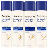Aveeno terapinis skutimosi gelis be kvapo 4 vnt. 198 g blue