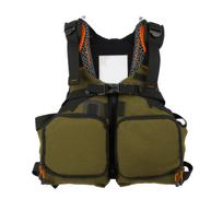 Adjustable Adult Life Jacket for Kayaking and Canoeing, USCG Flotation for Boarding one size black