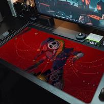 poppy playtime Mouse Pad Large Gaming Table Cushion Non-slip Laptop Tablet Big Mousepad XXL Mat Mini PC Playmat With Lock edge_xia 40cmx90cm(15.7x35.4inch)