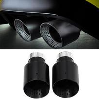 1 vnt. nerūdijančio plieno vienas išmetimo antgalis Golf 7 MK7 GTI Golf R duslintuvo antgaliui Išmetimo sistema 63 mm universalus antgalis Išmetimo vamzdis ID60MMOD101MM gray