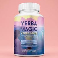 Yerba Mate kapsulės | Nerūkytas grynas ekstraktas švariai energijai ir susikaupimui | 75 mg natūralaus kofeino, kavos alternatyva | Be užpildų, 60 kapsulių 1pack