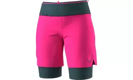 Salewa Women's Dynafit Ultra 2/1 bėgimo šortai Pink Glo XS