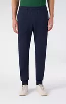 Champion Rib Cuff Pants vyriškos sportinės kelnės, tamsiai mėlynos 220299 BS501 S