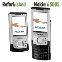 Atnaujintas originalus Nokia 6500 Slide mobilusis telefonas su 1 SIM kortele No charger ruda
